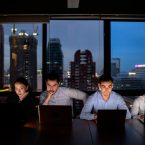 Accuvio Growing Team late nights